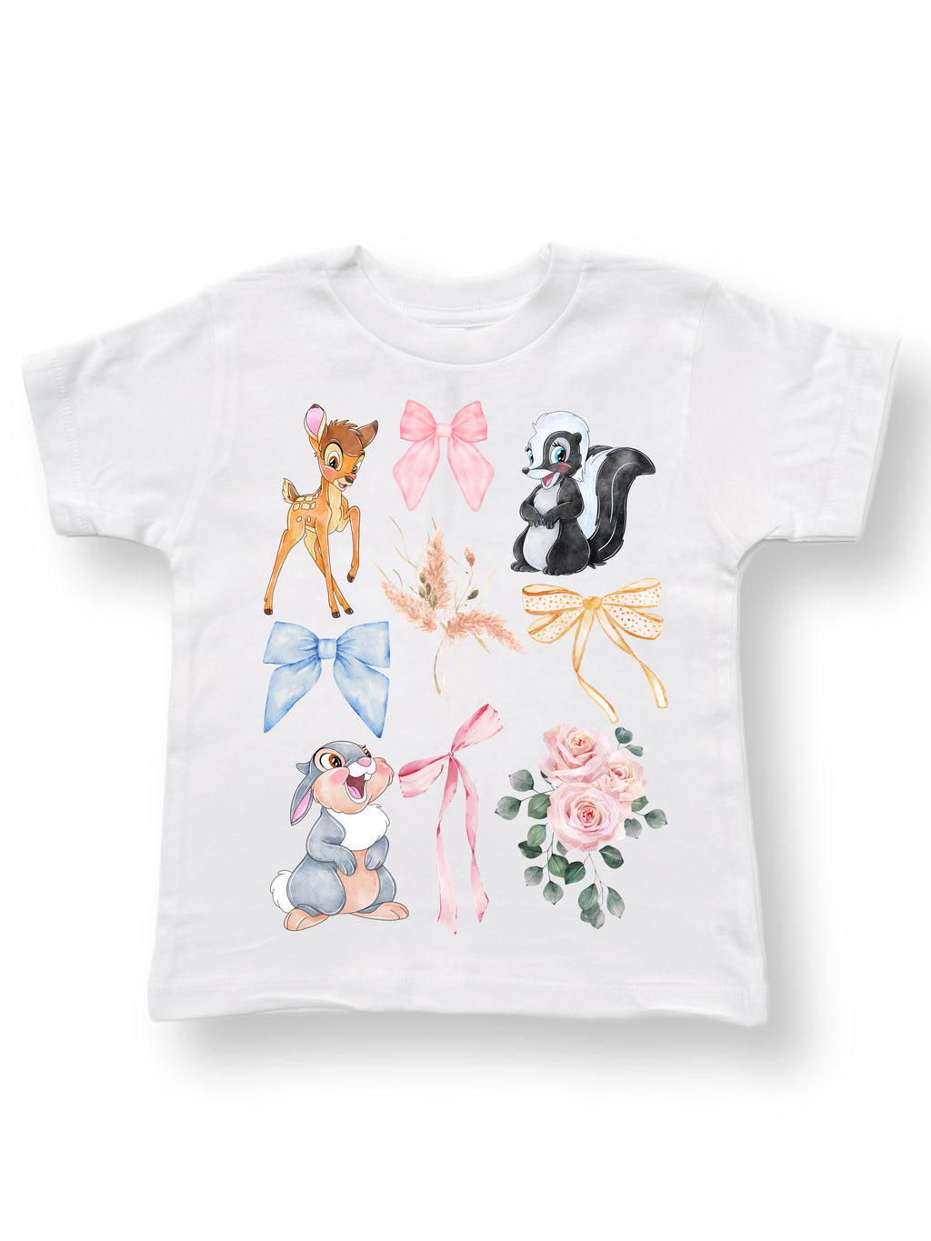 Favorite Things Tee- Fawn and Forest Friends