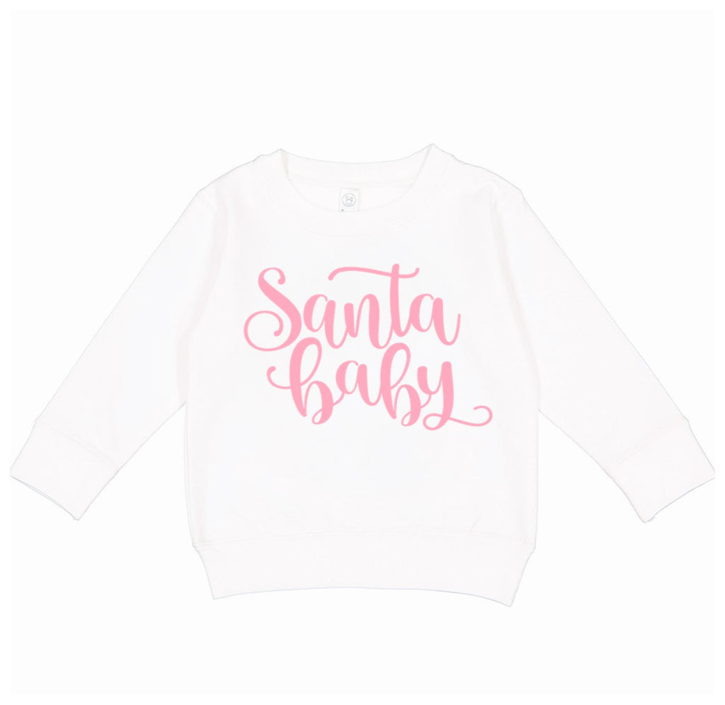 Santa Baby Puff Sweatshirt