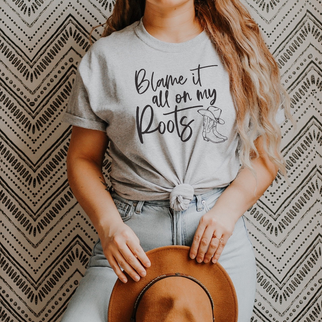 Blame It All On My Roots Women's Tee
